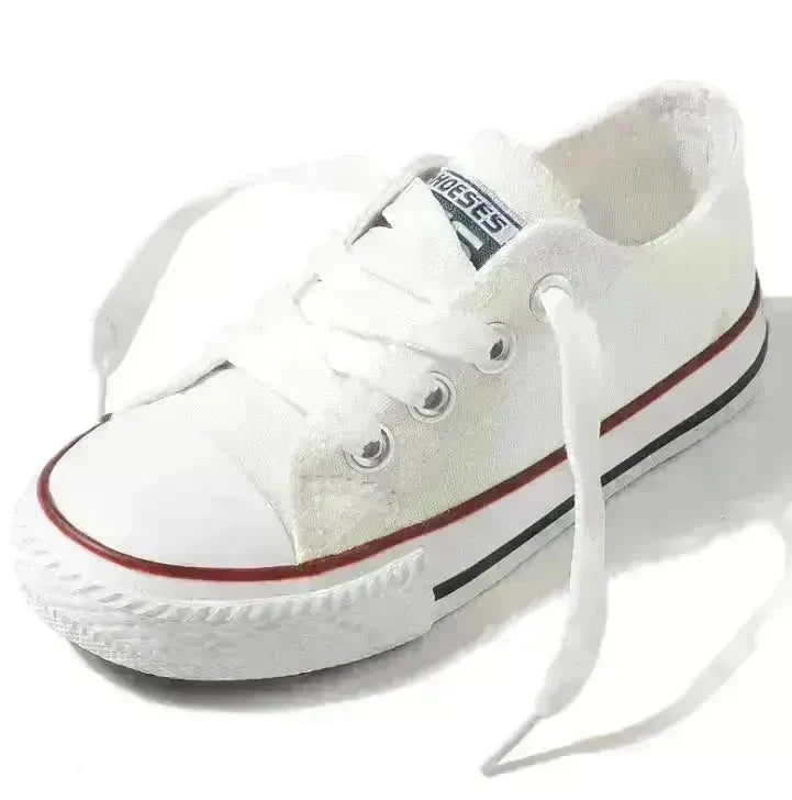 Canvas shoes non-slip casual shoes student parent-child shoes new baby shoes white shoes - EX-STOCK CANADA