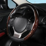 Car Carbon Fiber Pattern Glossy Car Steering Wheel Cover - EX-STOCK Canada