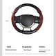 Car Carbon Fiber Pattern Glossy Car Steering Wheel Cover - EX-STOCK Canada