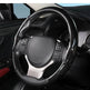 Car Carbon Fiber Pattern Glossy Car Steering Wheel Cover - EX-STOCK Canada