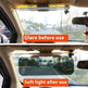 Car Day And Night Dual-use Glare Proof Rear View Mirror - EX-STOCK Canada