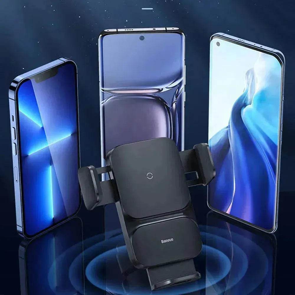 Car Mobile Phone Holder Wireless Charger - EX-STOCK Canada