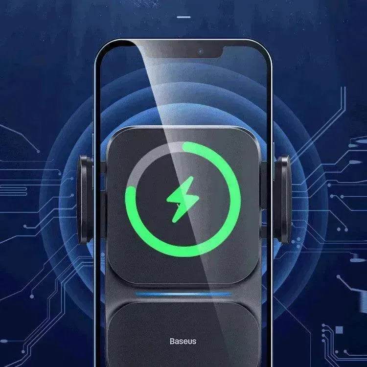 Car Mobile Phone Holder Wireless Charger - EX-STOCK Canada