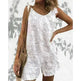 Casual And Sweet Lace Bow Shoulder Strap Jumpsuit - EX-STOCK CANADA