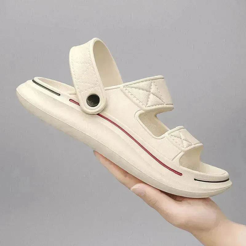 Casual Beach Shoes Non-slip Wear-resistant Platform Couples Sandals - EX-STOCK Canada