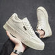 Casual Board Flat Shoes Men Breathable Thick-soled Lace-up Sneakers For Walking Running - EX-STOCK CANADA