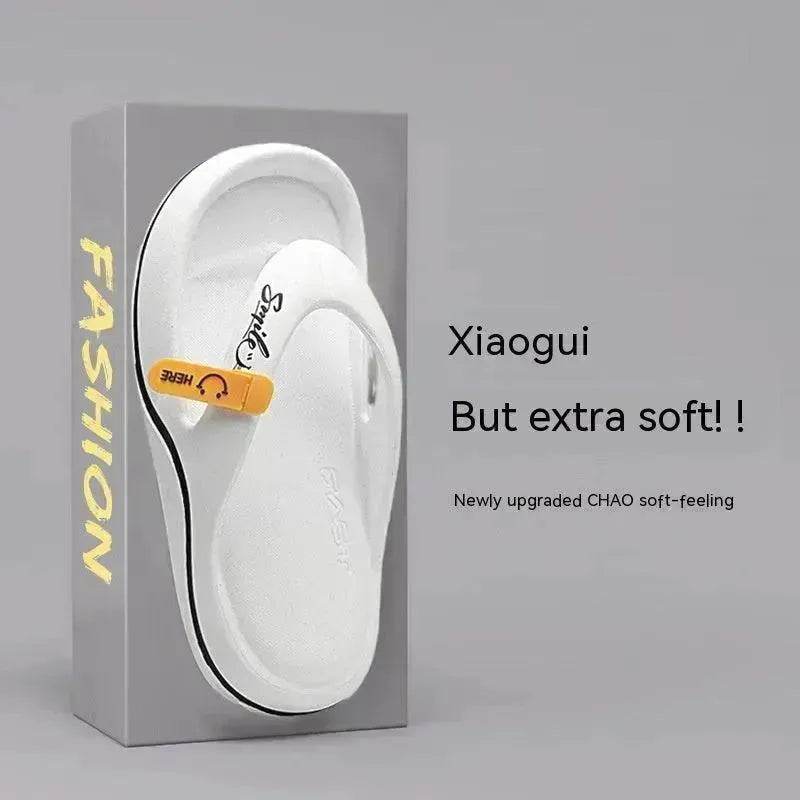 Casual Flip Flops Men's Outer Wear Plus Size All-matching Beach Shoes Men's Slippers - EX-STOCK Canada