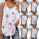 Casual Round Neck sleeveless loose summer Beach top women - EX-STOCK Canada