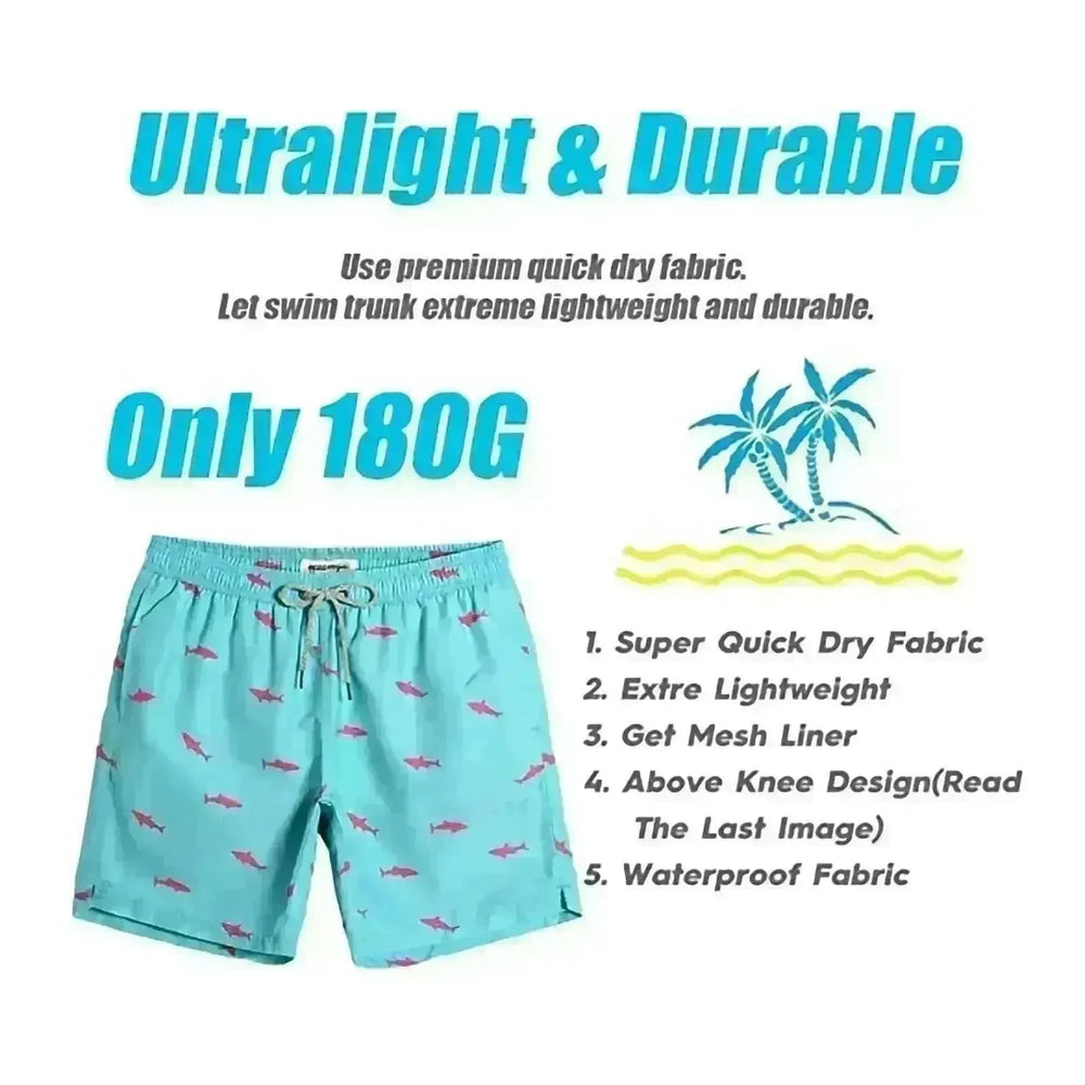 Casual Swimwear Beach Shorts Men - EX-STOCK CANADA