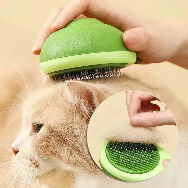 Cat Brush Hair Remover Cleaning Avocado Shaped Dog Grooming Tool Pet Combs Brush Stainless Steel Needle Pet Cleaning Care - EX-STOCK Canada