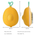 Cat Brush Hair Remover Cleaning Avocado Shaped Dog Grooming Tool Pet Combs Brush Stainless Steel Needle Pet Cleaning Care - EX-STOCK Canada