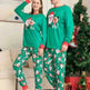 Christmas Pajamas For Family Matching Family Christmas PJs Sets Santa Claus Printed Top Sleepwear - EX-STOCK CANADA