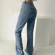 Retro Fashion Denim Boot-cut Pants Women Jeans Pants for Ladies - EX-STOCK Canada