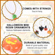 36PCS Mini Resin Halloween Ornaments - Tiny Hanging Decorations For Tree, Miniatures Figurines Charms With String, Resin Pendants For Party Decor, Small-Cannot Be Listed On Amazon Platform - EX-STOCK Canada