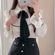 Elegant Bow Ruffled Tied Flared long Sleeves Shirt For Women - EX-STOCK Canada