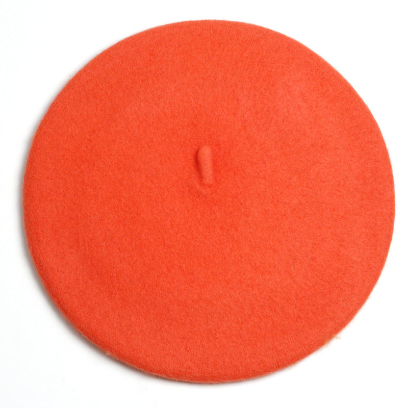 Autumn And Winter Hat Women's Wool Beret | EX-STOCK product gallery photo 2