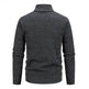 2025 Fall Winter Men Fleece-lined Thick Stand Collar Sweater Cardigan for men - EX-STOCK Canada