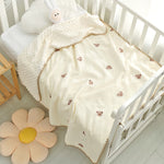 Doudou Blanket Baby Blanket Crepe Newborn Soothing Blanket EX-STOCK Canada 