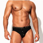 Nylon Triangle Low Waist Swimming Brief Trunks underwear men - EX-STOCK Canada