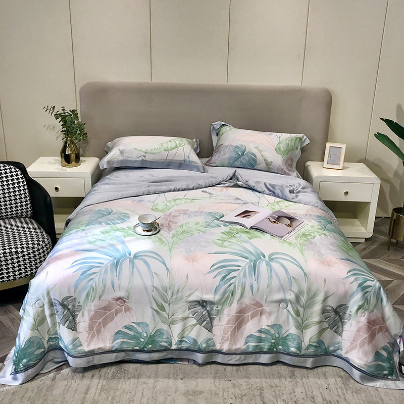 High-end Tencel Summer Cooling Duvet Four-piece Set EX-STOCK Canada 