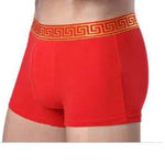 Men's Cotton Boxer Briefs Casual Solid Color Mid Waist underwear - EX-STOCK Canada