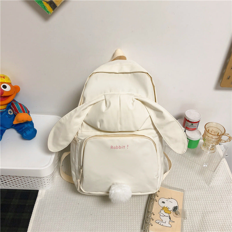 All-match Korean Style Cute Bunny Ears Backpack EX-STOCK