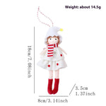 Christmas Cake Dress Girl Doll Angel Pendant EX-STOCK Canada 
