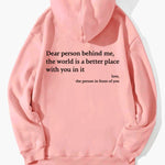 Unisex printed positive-message hoodie | EX-STOCK Canada product gallery image 20