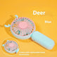 Small Handheld Fan Desktop Cartoon Mini Electric Usb Student Portable Gift - EX-STOCK Canada
