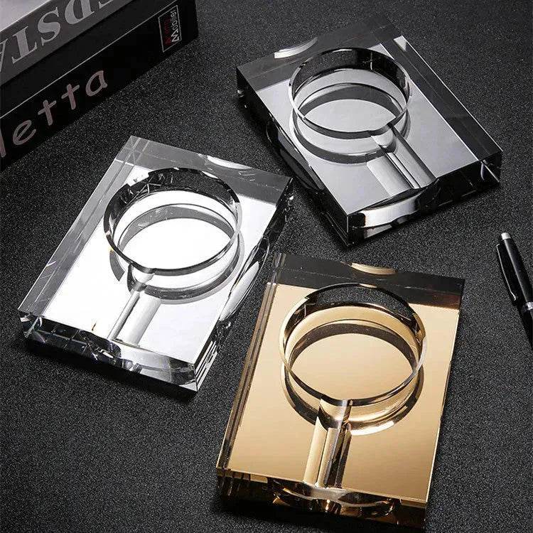 Luxury Crystal Glass Ashtray - EX-STOCK Canada