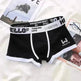 Men's Cotton  Boxer Briefs Trendy Breathable Low waist underwear - EX-STOCK CANADA