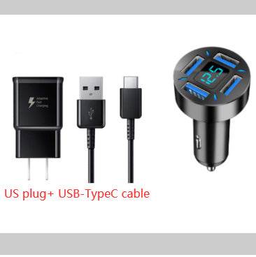 Four-port Car Charger 4USB Car Charger EX-STOCK Canada 
