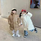 Children's Mid-length Down Jacket Thickened Winter Jacket  for kids - EX-STOCK CANADA