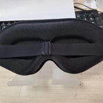 3D Stereo Contoured Sleep Eye Mask – Memory Foam Blackout Mask (Black, Rose Pink, Silver)