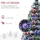3ft Pre-Lit LED Optical Fiber Christmas Tree W  Stand EX-STOCK Canada 