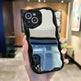Cream Pattern Mirror Phone Case Drop-resistant Transparent Case - EX-STOCK CANADA