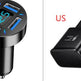 Four-port Car Charger 4USB Car Charger EX-STOCK Canada 