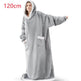 Fleece Oversized Hoodie Blanket Winter Warm Home Clothes Women Men Oversized Pullover With Pockets - EX-STOCK Canada