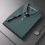 Summer Men's Polo Shirt Lapel T-shirt Collar T-shirt for Men - EX-STOCK Canada