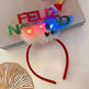 Christmas With Light Headband Snowflake Women's - EX-STOCK CANADA