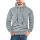 Pullover Solid Color Casual Sports Loose Long Sleeve Hooded Sweater Men EX-STOCK Canada 