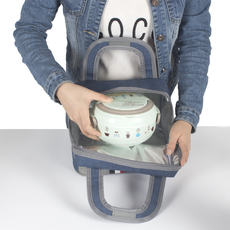 Student Lunch Picnic Simple Thermal Lunch Bag EX-STOCK