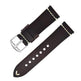 Discoloring Oil Wax Top Layer Cowhide Watch Strap - EX-STOCK Canada
