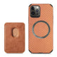 Magnetic Card Holder XR Carbon Fiber Pattern Phone Case - EX-STOCK CANADA