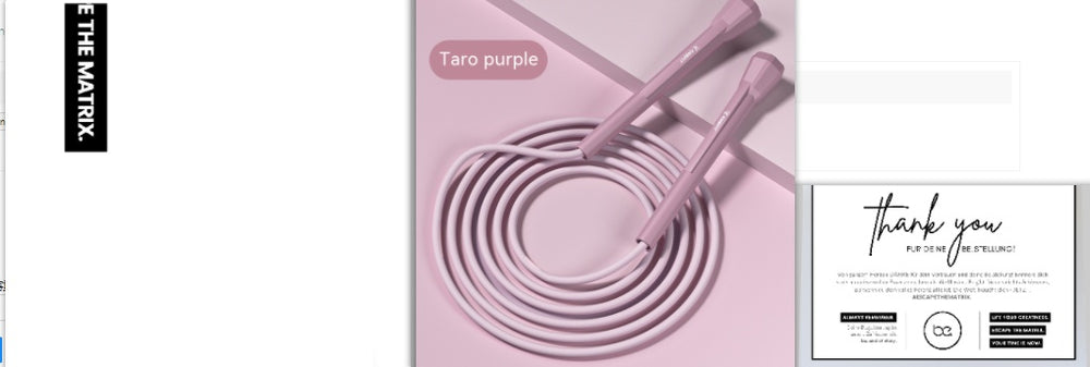 Sports Fitness Skipping Rope Children Racing Skipping Rope 