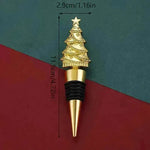 Creative Christmas Tree Wine Stopper Sealed Wine Bottle Stopper - EX-STOCK CANADA