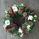 Creative Christmas Door Wreath Christmas Decoration Artificial Garland Wreaths For Car Home Window Wall Decoration - EX-STOCK CANADA
