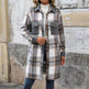 plaid jacket womens outfit Winter cashmere Jacket Outwear for women - EX-STOCK Canada