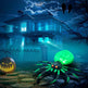 HOMCOM 6 Halloween Inflatable Outdoor Decoration Spider, Blow Up LED Yard Decor For Garden, Lawn, Party, Holiday, Waterproof - EX-STOCK Canada