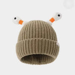 New Cute Luminous Fall Winter Warm Ear Protection Wool Cartoon All-matching Knitted Beanie Hat - EX-STOCK Canada